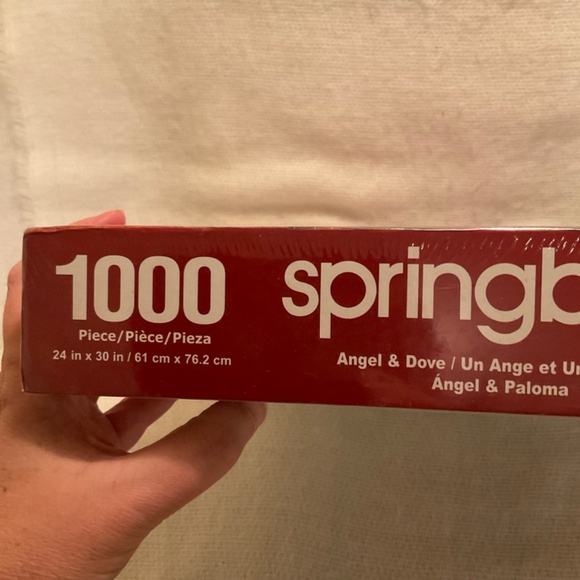 Springbok Angel & Dove Puzzle 1000 Pieces #34-10878 Unopened Box Ripped Plastic - Picture 4 of 7